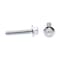 Prime-Line Serrated Flange Bolts 1/4in-20 X 1-1/4in Zinc Plated Case Hard Steel 25PK 9090684 - alternate 2